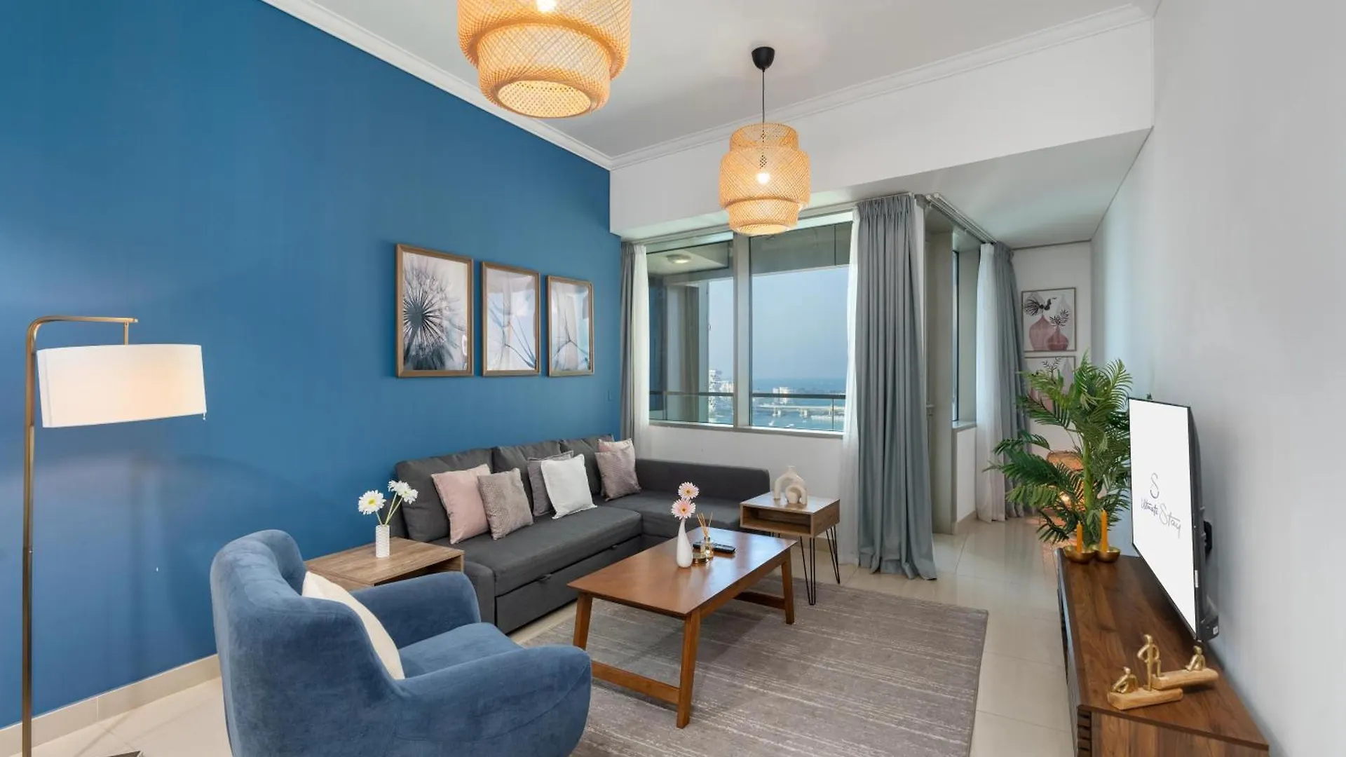 Ultimate Stay Spacious 1Br Sea View Great Location In Dubai Marina 0*,